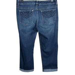 WHBM Cropped Sz 8 Jeans